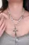 Silver Layered Gothic Necklace