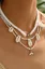 White Pearl Layered Necklace