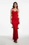 Red Sweetheart Neck Mermaid Dress