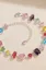 Silver Multicolor Elegant Statement Bracelet