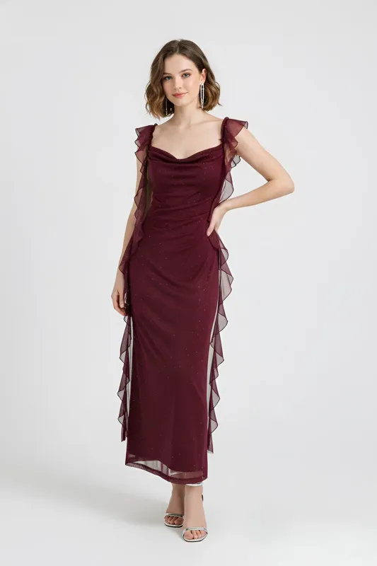 burgundy dress for quinceanera Dancing Queen 1738 Long Quinceanera Dress Yellow / Large