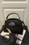Black Textured Shoulder Bag