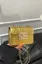 Golden Textured Shoulder Bag