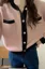 Light Pink Button Down Cardigan