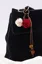 Dark Brown Rustic Tassel Bag Charms