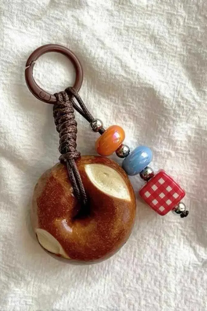 Brown Boho Vintage Bag Charms - Image 1