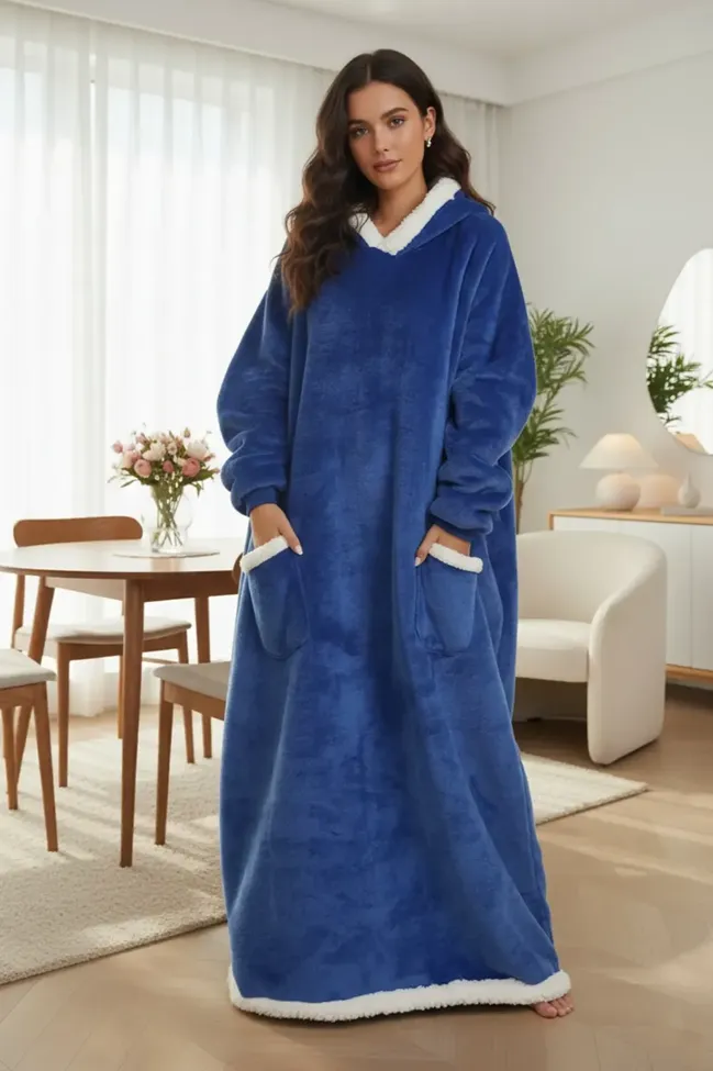 blue dress with hood ALAIA MINI HOOD DRESS AZUR NEW SEASON PARLOUR X ONLINE SYDNEY – Parlour X
