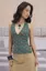 Teal Ethnic Halter Neck Top
