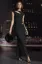 Black Solid Cut Out Maxi Dress