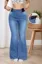 Light Blue High Rise Bootcut Jeans