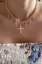 Golden Cross Statement Necklace
