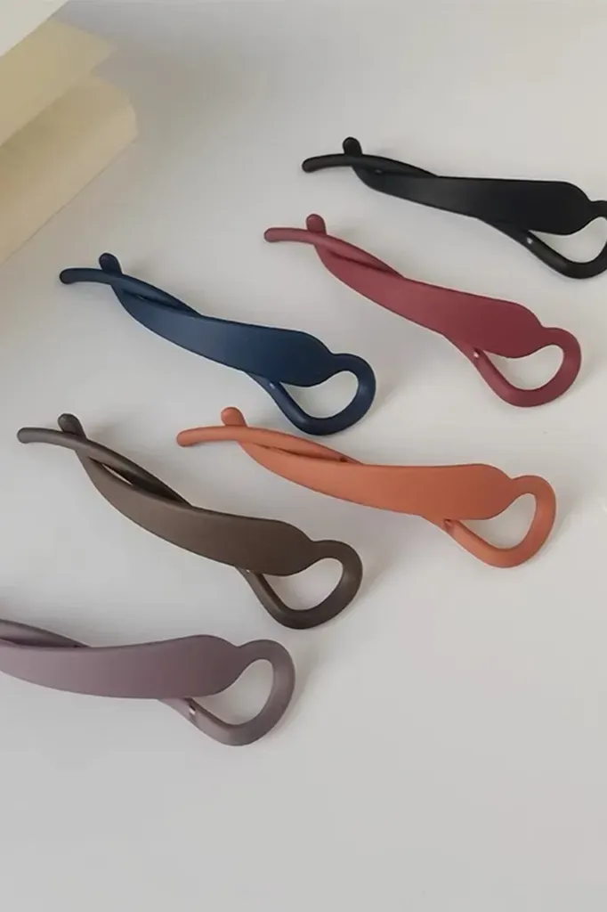 Multicolor Set Of 6 Hair Clip - Image 1