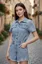 Light Blue Ripped Denim Romper