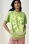 Lime Green Fruit Print T-Shirt