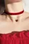 Red Elegance Heart Necklace