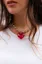 Red Elegance Heart Necklace