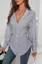 Black Striped Buttoned Down Shirt