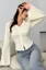 Cream Solid Collared Shirt