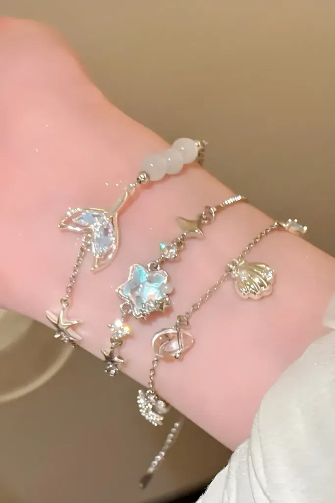 Silver Elegance Set Of 3 Bracelets - Image 1