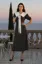 Black Polka Dot Sailor Midi Dress