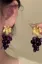 Purple Grape Elegance Earrings