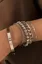 Silver Elegance Set Of 5 Bracelet