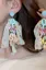 Light Blue Statement Earrings