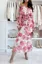 Pink Floral Off-Shoulder Co-Ord Set