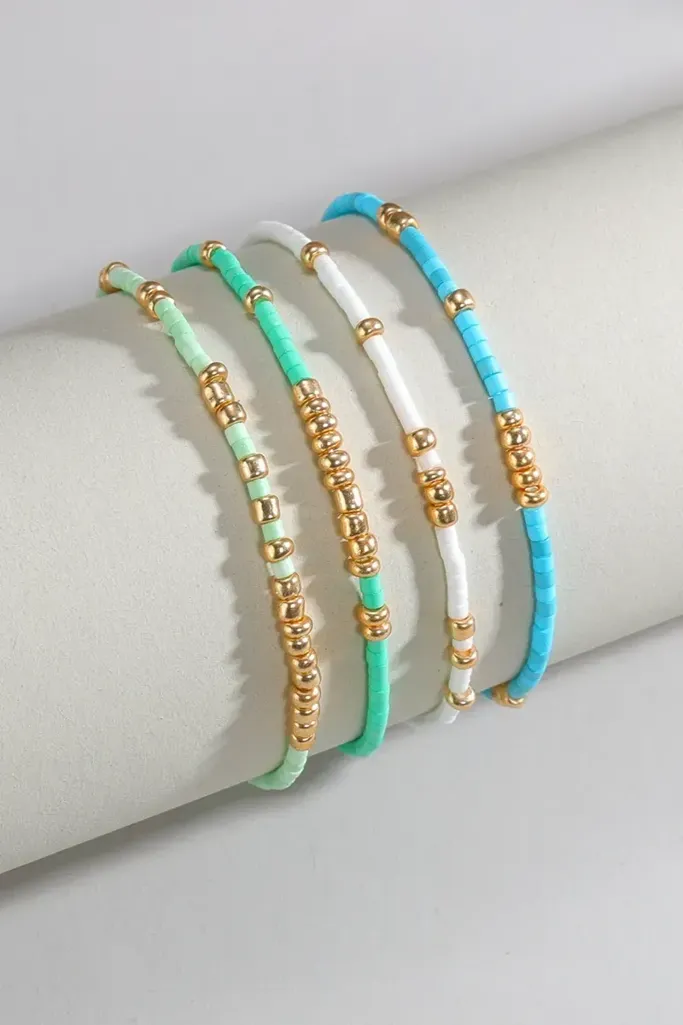 Blue Azure Set Of 3 Bracelets - Image 1