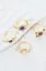 Golden Set Of 4 Rings