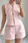 Light Pink Textured Co-Ord Set