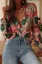Pink Abstract Buttoned Shirt