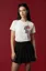 White Graphic Print T-Shirt