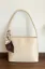 White Scarf Pu Tote Bag