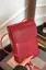 Red Solid Pu Shoulder Bag