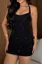 Black Sweetheart Neck Mini Dress