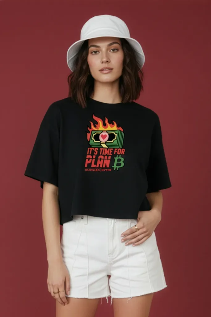 Black Graphic Printed T-Shirt - Image 1