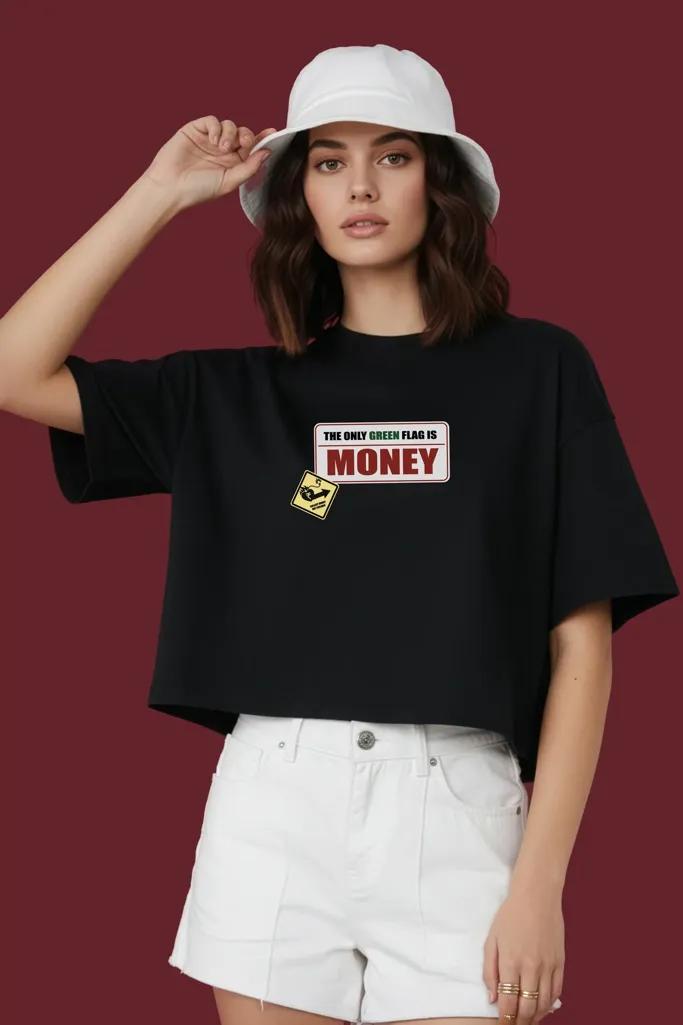 Black Graphic Printed T-Shirt - Image 1