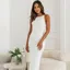 Solid Pleated Textured Cami Dress