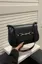 Black Solid Pu Shoulder Bag