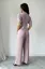 Pink Textured V-Neck Tie-Up Co-Ord Set