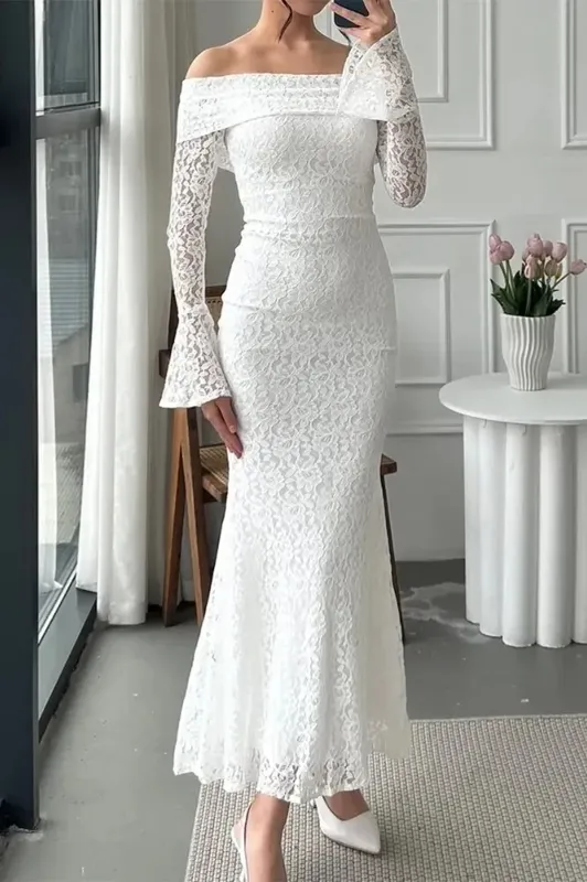 formal dress shops in salt lake city utah Floral Lace Dress main image 0