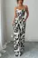 White Scoop Neck Jumpsuit