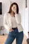 Off White Button Down Cardigan