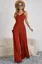 Rust Solid Wide Leg Jumpsuit