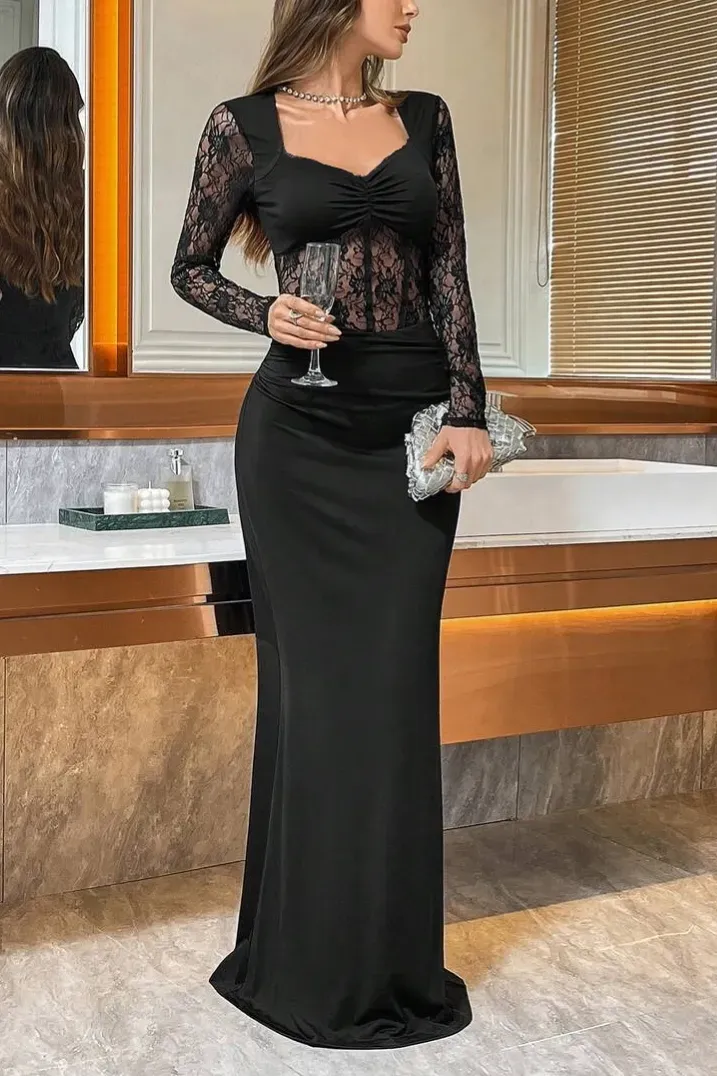 black-lace-mermaid-maxi-dress-2