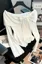 White Solid Bow Off-Shoulder Top