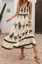 Beige Ethnic Embroidered Midi Dress