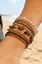 Multicolour Beaded Set Of 8 Bracelets