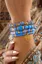 Blue Beaded Set Of 4 Bracelets
